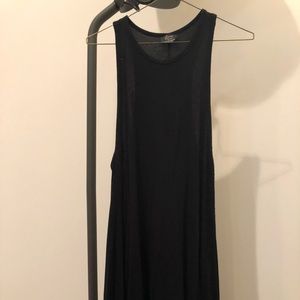 Zara Tank Dress in Black Size S